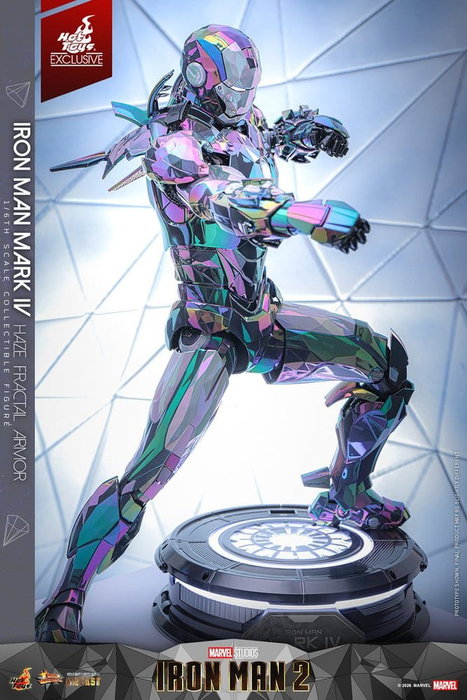 Hot Toys Iron Man Mark IV Haze Fractal Armor Figura 1/6 Hot Toys Iron Man Mark IV Haze Fractal Armor Figura 1/6