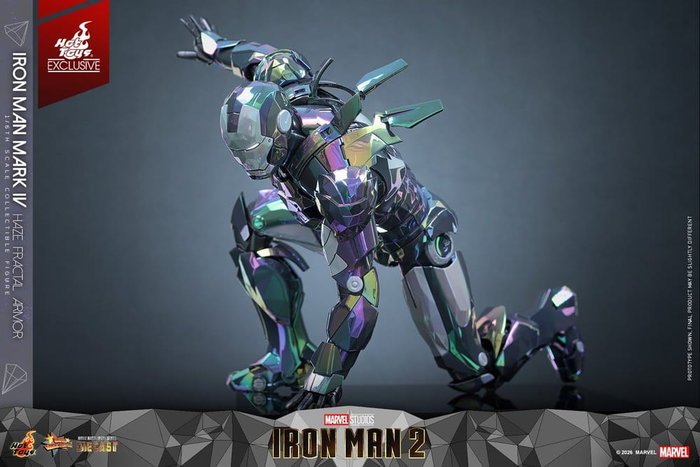 Hot Toys Iron Man Mark IV Haze Fractal Armor Figura 1/6 Hot Toys Iron Man Mark IV Haze Fractal Armor Figura 1/6