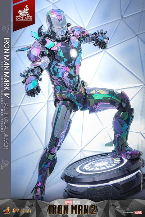 Hot Toys Iron Man Mark IV Haze Fractal Armor Figura 1/6 Hot Toys Iron Man Mark IV Haze Fractal Armor Figura 1/6