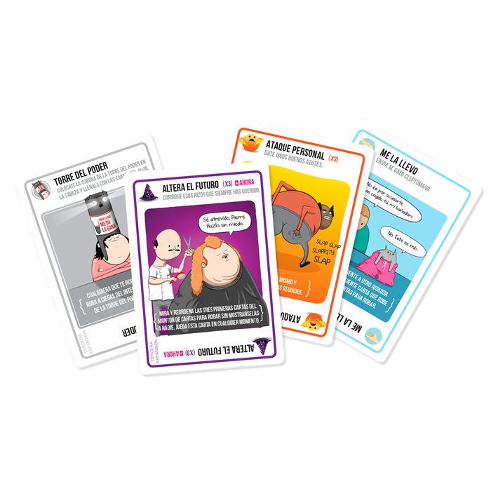 Exploding Kittens Barking Kittens Expansión Juego de Cartas Familiar Español 7+ años