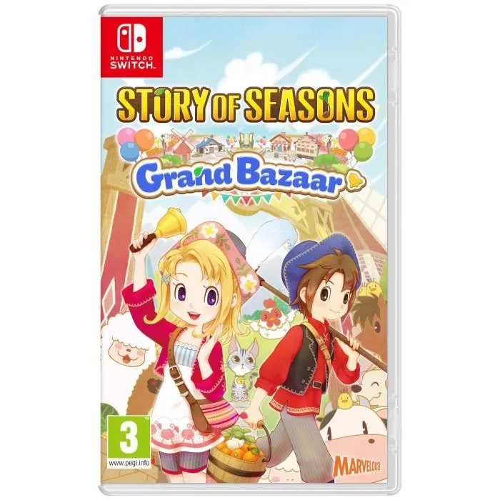 Just For Games JUS1743244696860 Story of Seasons: Grand Bazaar - Juego para Nintendo Switch Just For Games JUS1743244696860 Story of Seasons: Grand Bazaar - Juego para Nintendo Switch