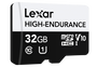 Lexar Tarjeta MicroSDHC de 32 GB High-Endurance UHS-I Clase 10, V10 LMSHGED032G-BCNNG