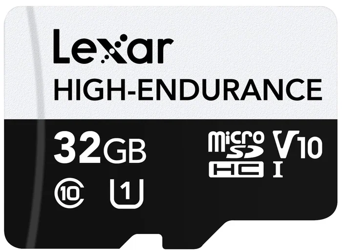 Lexar Tarjeta de Memoria High-Endurance 32GB MicroSDHC UHS-I Clase 10 U1 V10