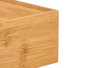 Kinvara Organizador Rectangular Bambú 15x38 cm - Bandeja Multiusos MDF (Set de 12)