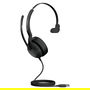 Jabra Evolve2 50 UC USB-A Auriculares Mono para Ordenador y Oficina, Negros