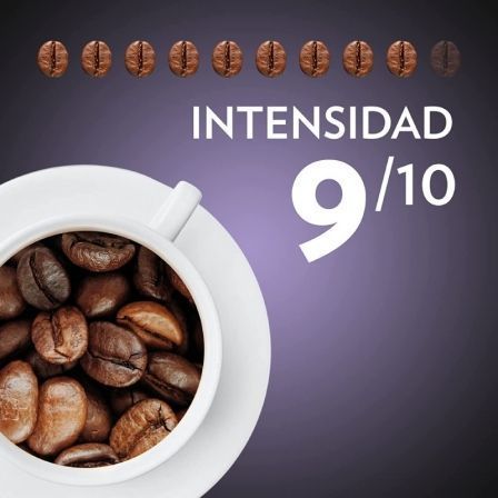 Lavazza Espresso Barista Intenso Café en Grano Tueste Tambor Intensidad 9 Notas Cacao Madera 500g