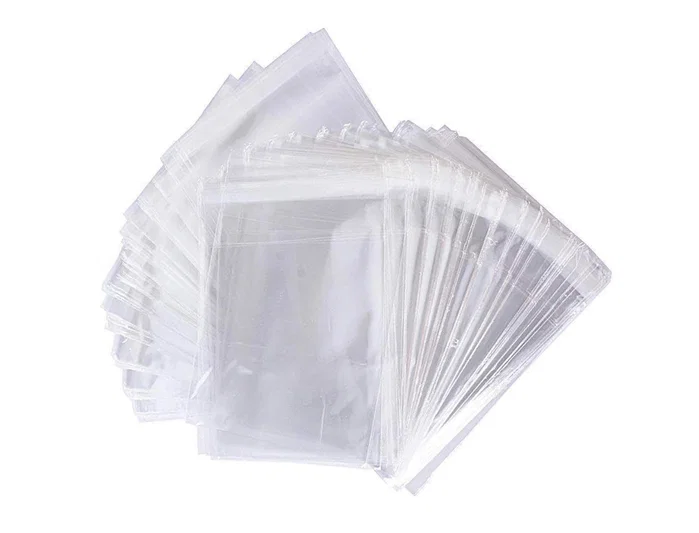 Bolsa Celofan Blanca 55x130 mm Paquete 100 Unidades, Compostable, Apto Uso Alimentario