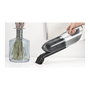 Bosch BBH 3 K 2801 Aspiradora Escoba 2 en 1 Sin Bolsa para Secar, Plata, Batería de Litio 55 Min, Con Boquilla Estrecha