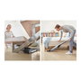 Bosch BBH 3 K 2801 Aspiradora Escoba 2 en 1 Sin Bolsa para Secar, Plata, Batería de Litio 55 Min, Con Boquilla Estrecha