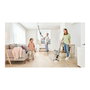 Bosch BBH 3 K 2801 Aspiradora Escoba 2 en 1 Sin Bolsa para Secar, Plata, Batería de Litio 55 Min, Con Boquilla Estrecha