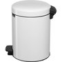 Brabantia Newicon Cubo de basura con pedal 5,0 L blanco
