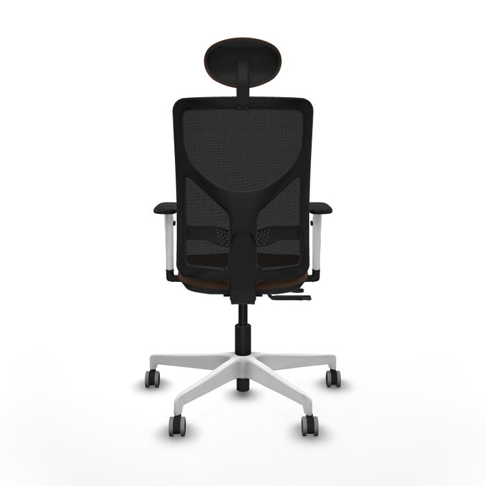 PIQUERAS Y CRESPO Silla de oficina Motilla con mecanismo Sincro/Traslack Marrón y Negro PIQUERAS Y CRESPO Silla de oficina Motilla con mecanismo Sincro/Traslack Marrón y Negro