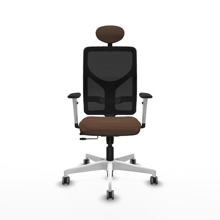 PIQUERAS Y CRESPO Silla de oficina Motilla con mecanismo Sincro/Traslack Marrón y Negro PIQUERAS Y CRESPO Silla de oficina Motilla con mecanismo Sincro/Traslack Marrón y Negro