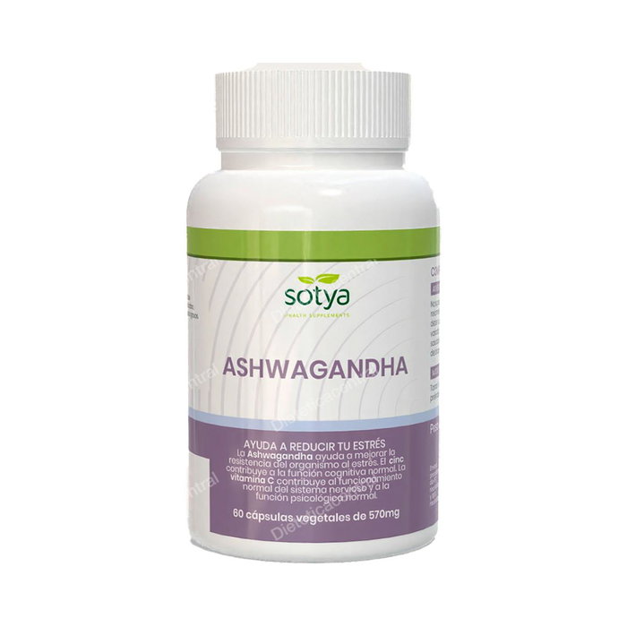 SOTYA Ashwagandha 60 cápsulas de 570mg
