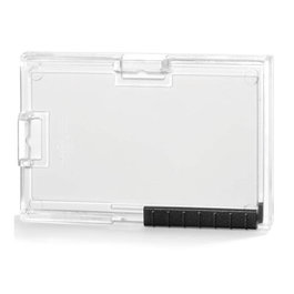 Durable Pushbox Duo Soporte para 2 Tarjetas 54x87 mm Plástico Transparente
