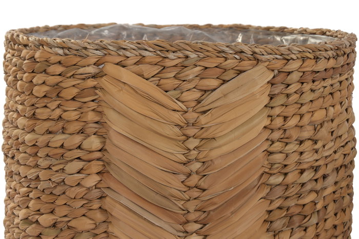 DKD Home Decor Set de 5 Maceteros de Seagrass Natural DKD Home Decor Set de 5 Maceteros de Seagrass Natural