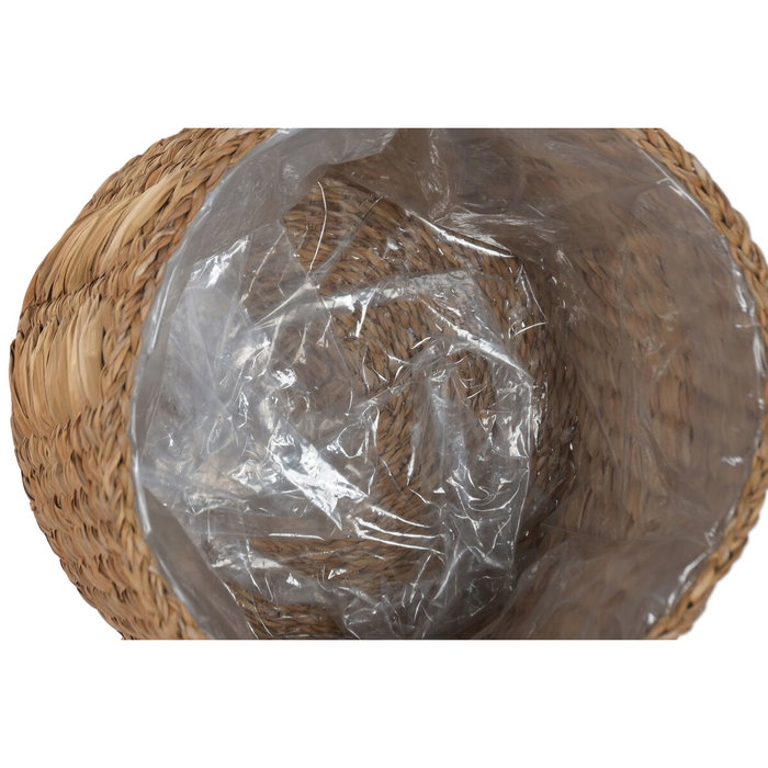 DKD Home Decor Set de 5 Maceteros de Seagrass Natural DKD Home Decor Set de 5 Maceteros de Seagrass Natural
