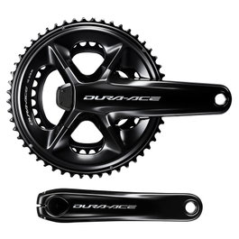 Shimano Dura-Ace FC-R9200 Juego de Bielas y Platos 110 BCD 165 mm 50x34D 2x12V Carbono Negro (S.CAZ)