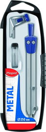 Maped Compás Start con Mina de 12 mm, Estuche de 3 Piezas