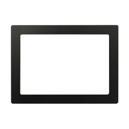ALLNET Bisel para marco de montaje de tableta de 12 pulgadas, Negro