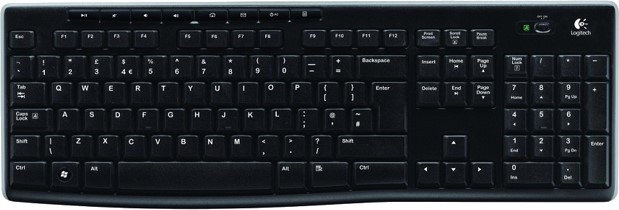 Logitech K270 Teclado inalámbrico QWERTY Negro