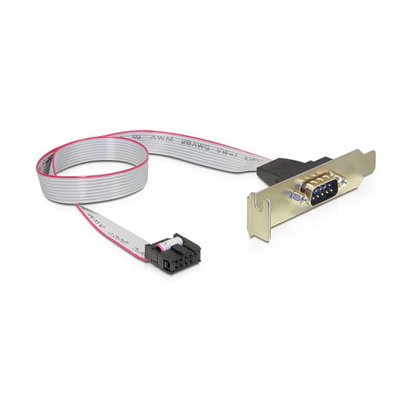 DeLOCK 89300 Cable Serie 0,4 m con Conector DB9 y 9-p COM DeLOCK 89300 Cable Serie 0,4 m con Conector DB9 y 9-p COM