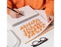 Rubio Cuaderno de Lettering Curioos con Tapa Dura y Papel de 120 gr