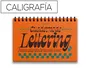 Rubio Cuaderno Lettering Caligrafía Práctica Paso a Paso Encuadernación Espiral Tapa Dura 212 Páginas