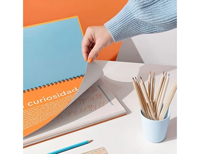 Rubio Cuaderno de Lettering Curioos con Tapa Dura y Papel de 120 gr