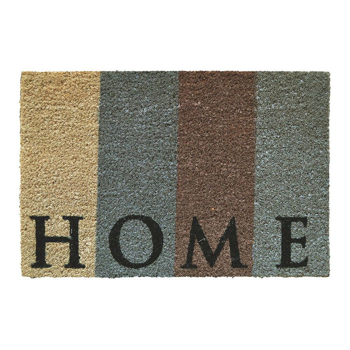 Tarres Felpudo de Fibra de Coco Pintado Diseño Home 60 x 40 cm