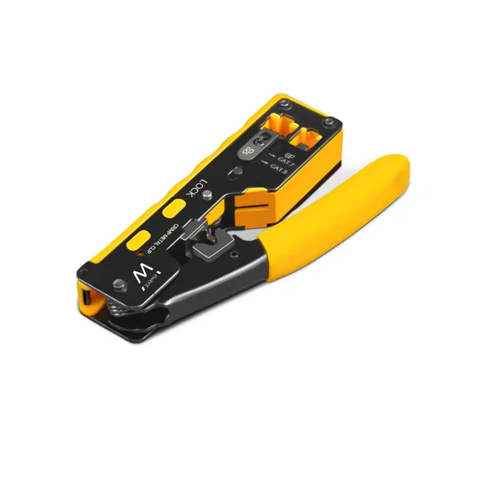 Ewent EW9006 Crimpadora Herramienta para Prensar Negro, Amarillo Ewent EW9006 Crimpadora Herramienta para Prensar Negro, Amarillo