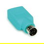 Sonstige VALUE PS/2 a USB Adaptador de Ratón, Verde