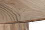 DKD Home Decor Mesa Redonda de Comedor de Acacia y Metal