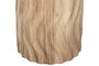 DKD Home Decor Mesa Redonda de Comedor de Acacia y Metal