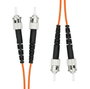 ProXtend Cable Patch de Fibra Óptica Dúplex Multimodo OM1 ST-ST UPC con Cubierta LSZH, 10 Metros