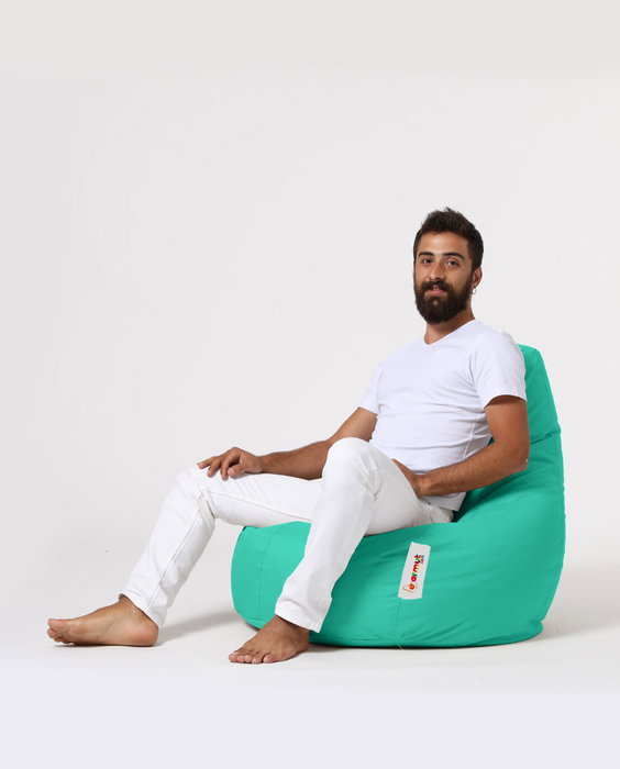 Atelier Del Sofa Drop L Puf de Jardín Exterior Impermeable, Color Turquesa, Máxima Comodidad y Estilo para tu Espacio Exterior Atelier Del Sofa Drop L Puf de Jardín Exterior Impermeable, Color Turquesa, Máxima Comodidad y Estilo para tu Espacio Exterior