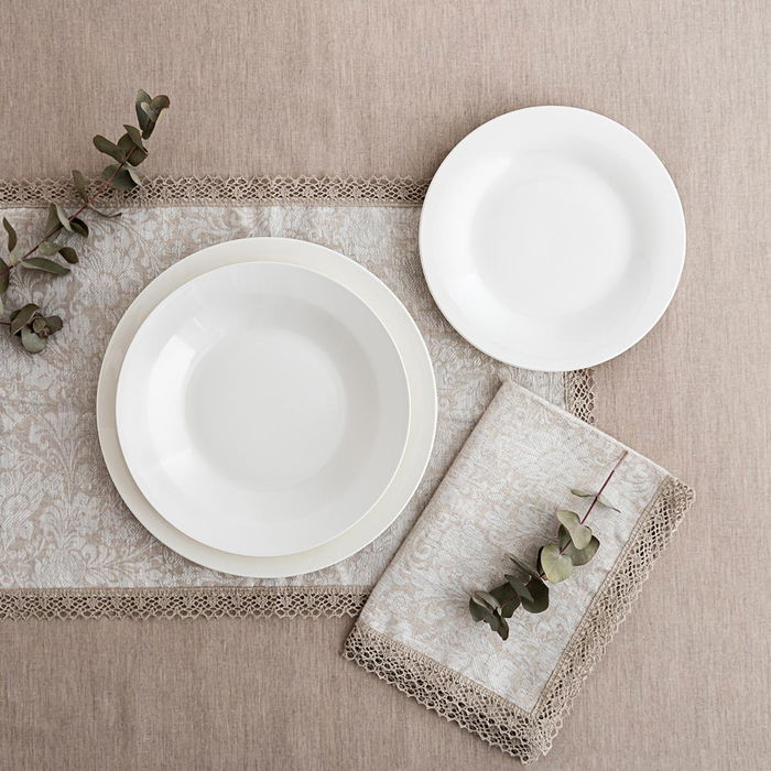 Vajilla Porcelana Lis Bidasoa 18 Piezas - 6 Personas