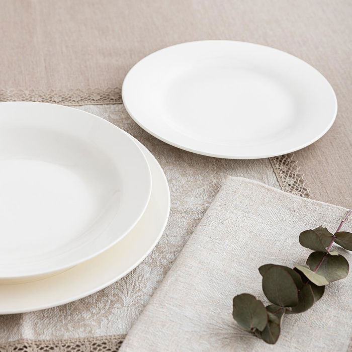 Vajilla Porcelana Lis Bidasoa 18 Piezas - 6 Personas