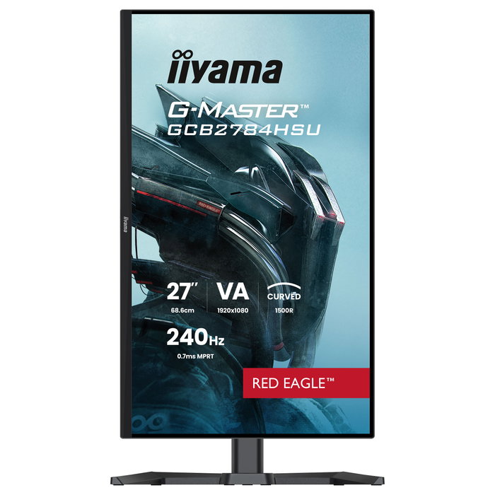iiyama G-Master GCB2784HSU-B1 27" FHD VA Curvo 240Hz FreeSync Premium HDR10 Altavoces Negro