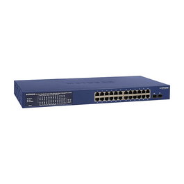 NETGEAR GS724TP-300EUS Switch Gestionado L2/L3/L4 Smart 24 Puertos Gigabit PoE+ (190 W) + 2 SFP, Montaje Rack, 52 Gbit/s