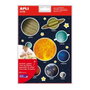 Apli Gomets Removibles Sistema Solar (240 unidades)