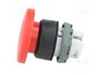 ABB Interruptor de presión de cabeza de seta rojo 22mm
