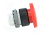 ABB Interruptor de presión de cabeza de seta rojo 22mm