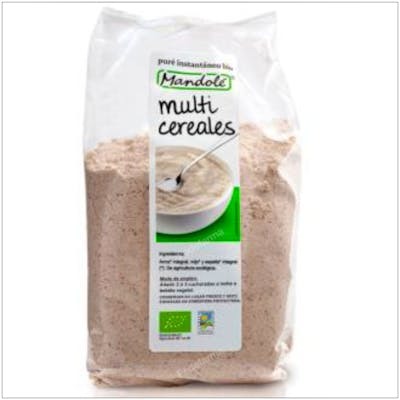 MANDOLE Pure Multicereal Instantáneo Polvo 250Gr. Bio MANDOLE Pure Multicereal Instantáneo Polvo 250Gr. Bio