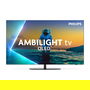 Philips 55OLED810/12 TV OLED 139 cm (55 pulgadas) 4K Ultra HD 3840x2160 144Hz HDR10+ Dolby Vision Google TV Ambilight HDMI 2.1 USB Negro