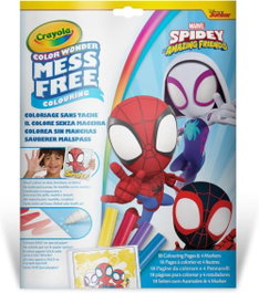 Crayola Color Wonder Set Spidey Colorea Sin Manchas