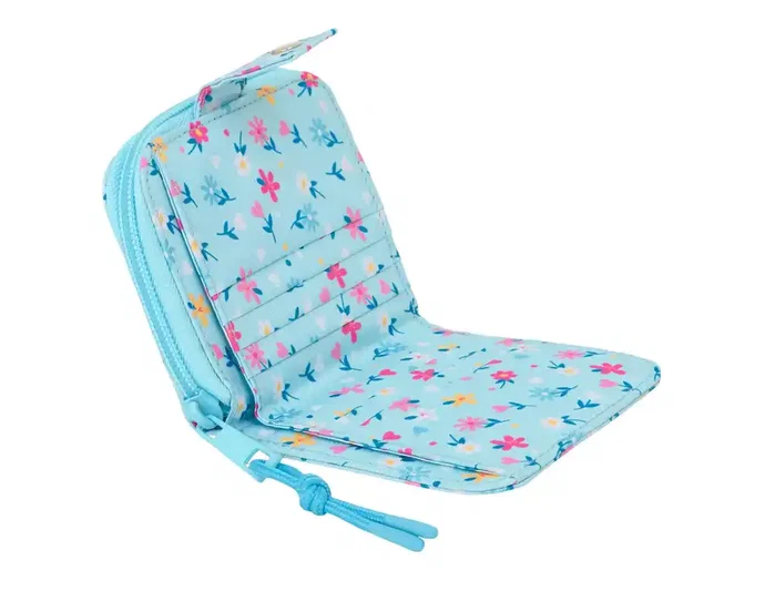 Safta Monedero Billetera Blackfit8 petalos