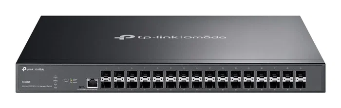 TP-Link SX3032F Switch Gestionado L2+, 32 Puertos 10GE SFP+, Montaje en Rack, Negro