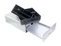 Equip Cajón portamonedas para TPV aluminio con apertura manual y automática plata