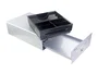 Equip Cajón portamonedas para TPV aluminio con apertura manual y automática plata
